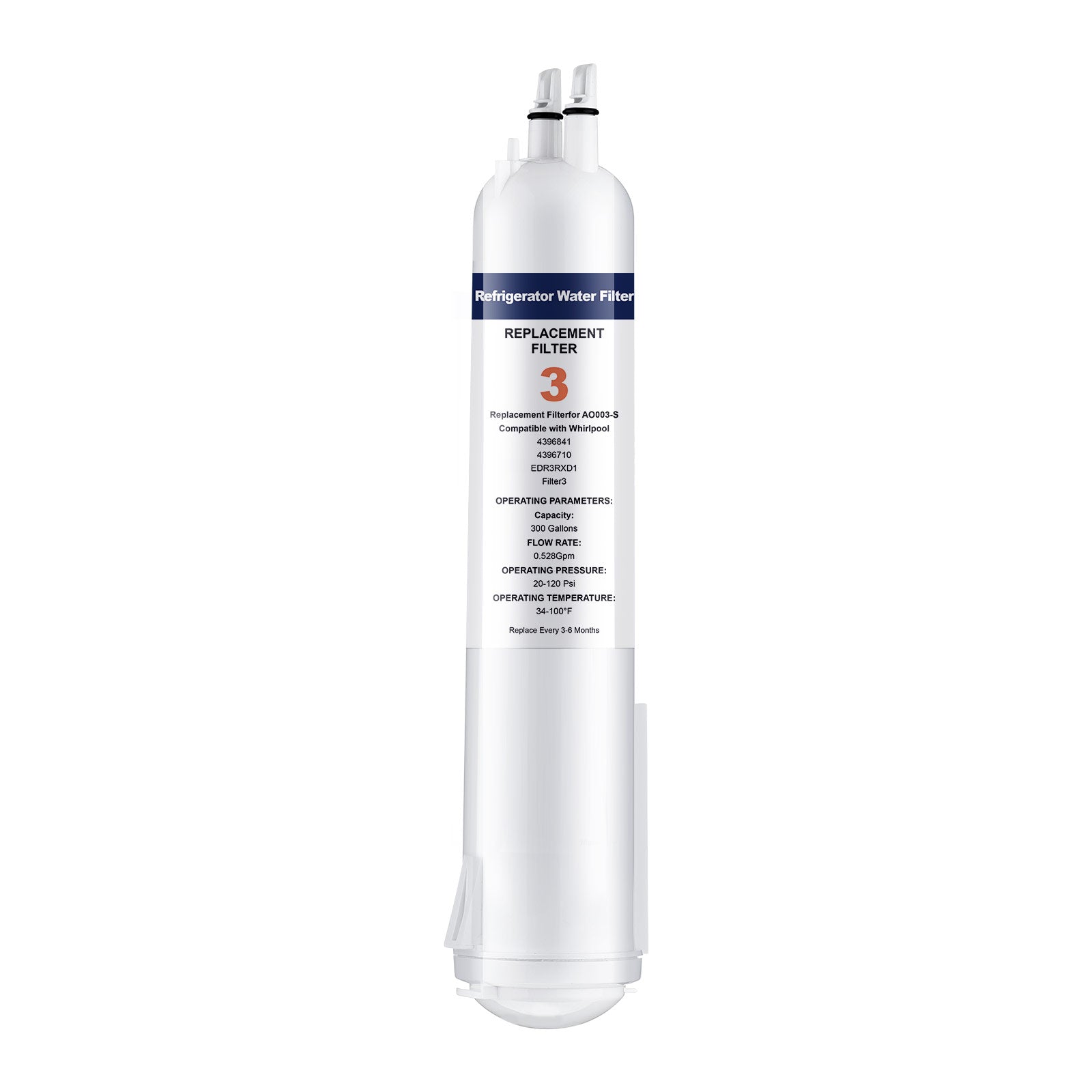 Whirlpool W10193691 Refrigerator Water Filter